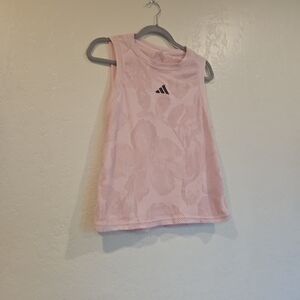 Adidas Melbourne Match Mesh Light Pink Tank Top Womens Size Medium Racer Back.
